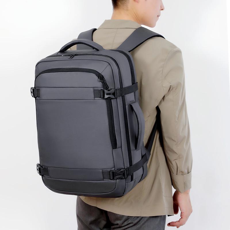 Herren Mode Business Reise Rucksack mit Logo - Multifunktionale Computertasche mit großem Fassungsvermögen