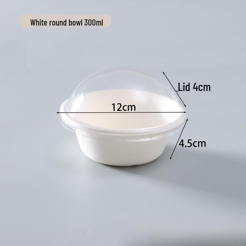 

Commercial Disposable Corn Starch Bowls