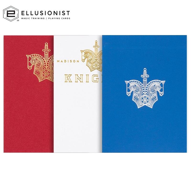 Ellusionist Red Knights Playing Cards Bicycle Deck Poker Size Card Games Magic Tricks