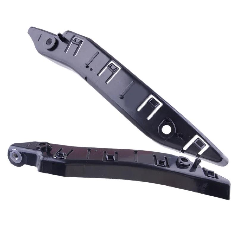 2pcs For Tesla Model Y     Front Bumper Bar Bracket Left + Right ABS Black Mount Bracket Support Fit 1493770 1493771