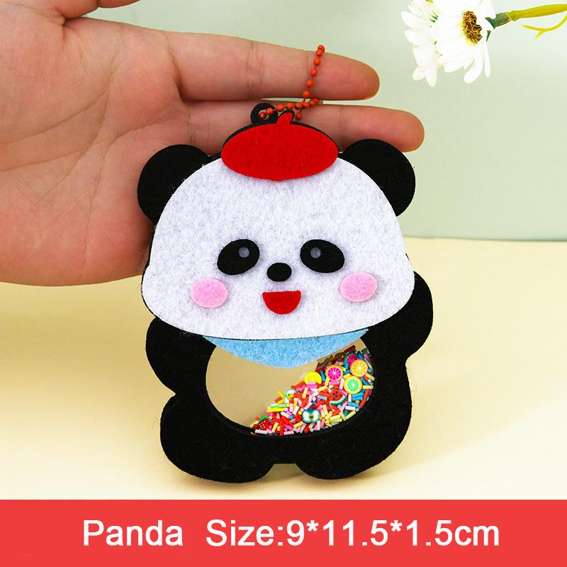 

Creative Sequin Shaker Halloween Animal Pendant Handmade Craft Material Kits Kindergarten Kids Practice Ability Learning Toys