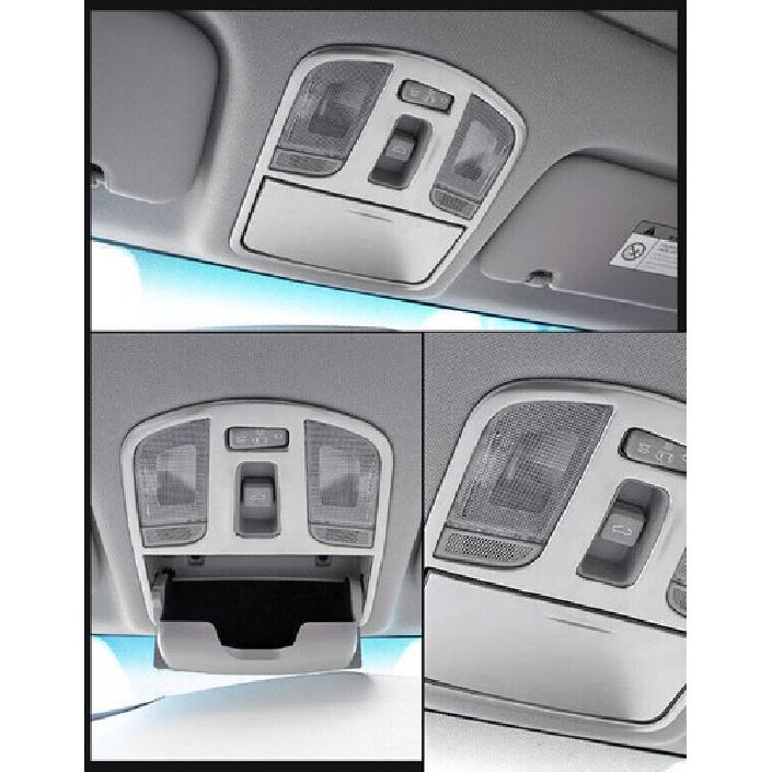 For Hyundai Elantra 2017-20 Titanium Silver Inner Front Reading Light Cover Trim