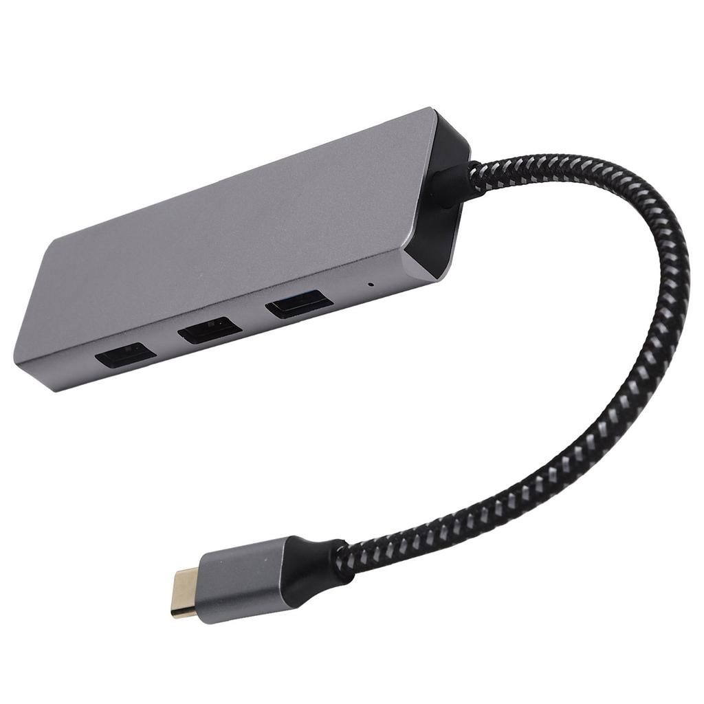 4in1 Hub TypeC to High Definition Multimedia Interface USB2.0 USB3.0 Docking Station Adapter