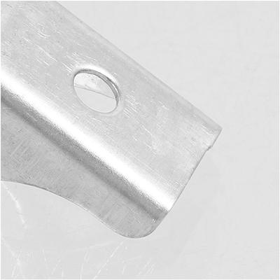 10Pcs Metal Shelf Clips Strong Steel Cabinet Shelf Support Clips Polished Edge Safe Easy Install for Home Office File Cabinet