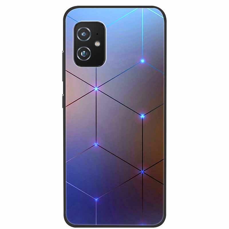 For Asus Zenfone 8 ZS590KS Cases 5.9 " Marble Soft TPU Silicone Phone Covers For Asus Zenfone8 ZS590KS Back Cases Fundas Coques