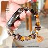 Lotus Seed Beaded Bracelet for Huawei GT5/GT4/Watch5 Elastic Strap