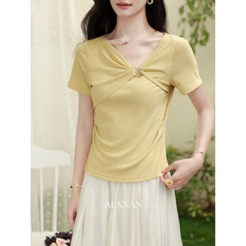 Elegant French Style Short Sleeve T-shirt