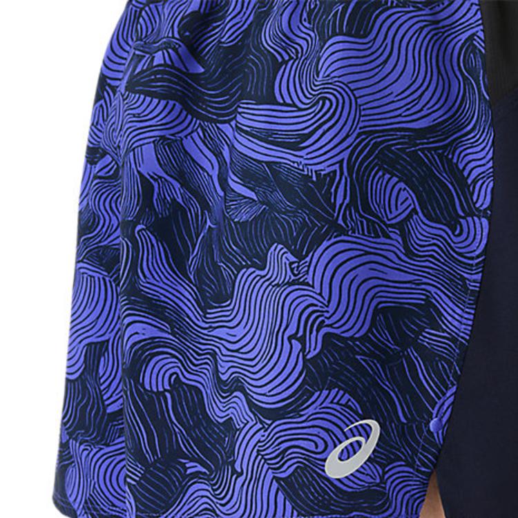 Asics Fujitrail All Over Print Actibreez™ Breathable Running Shorts Men shorts 2011D526-400