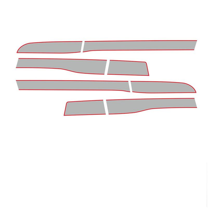 Car Body Waist Lines Sport Stripes