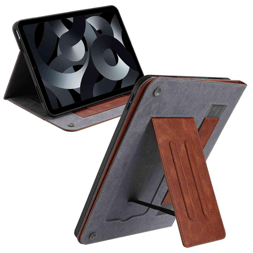 For Samsung Galaxy Tab Active5 Case - Durable Faux Leather Cover w/Adjustable Stand & Anti-Slip Grip (5 colors)