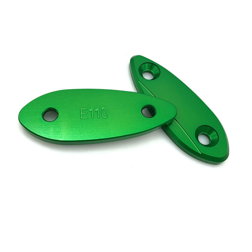 2x Rearview Mirror Block Off Plate Code Base For Kawasaki ZX6R 09-15 ZX25R 21-23