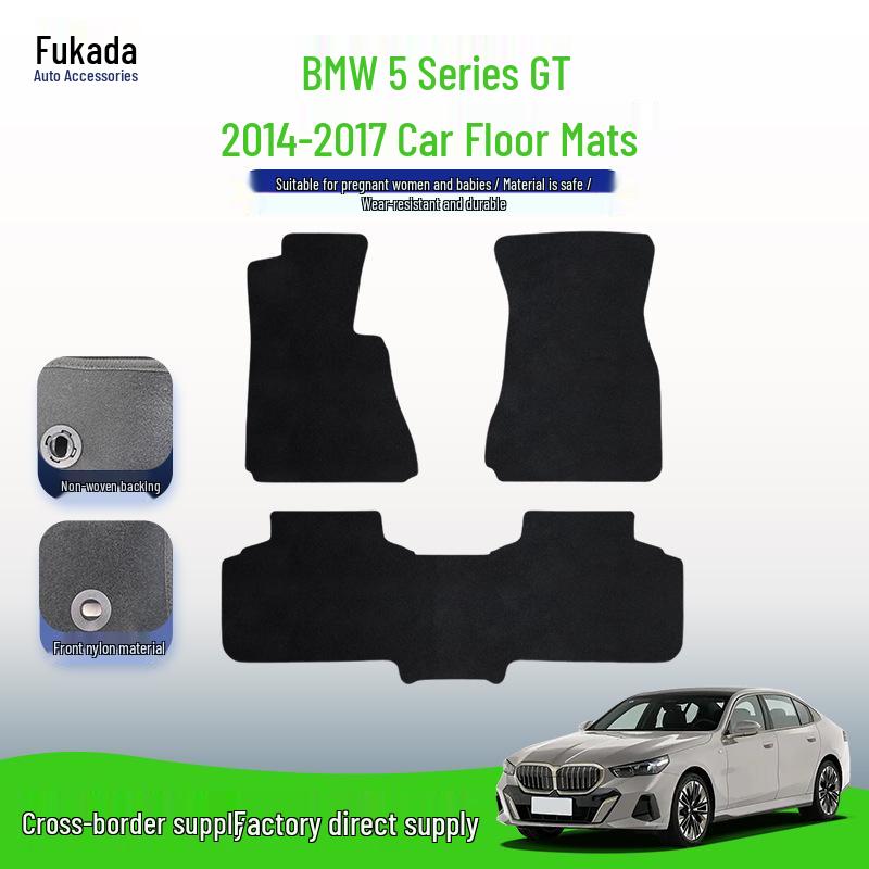 Custom Nylon Floor & Trunk Mats for BMW 5 Series GT (2014-2017)