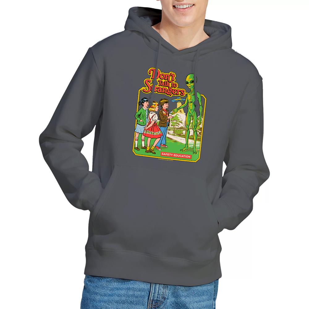 Steven Rhodes Unisex Adult DonÂ´t Talk To Strangers Hoodie