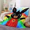 Anime Attack on Titan Eren Mikasa Cartoon Flannel Blanket,Warm and Cozy Soft Throw Blanket for Home Bedroom Bed Sofa Cover Kids