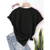 New Printed Casual Women'S T-Shirt for Spring, Autumn, And Summer Seasons, Featuring a Versatile Round Neck And Short Sleeves, Made from Soft