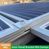 Solar Panel Adjustable Bracket Clamp PV Bracket Mounting Clip Solar End Clamp 30Mm For Fixing Solar Panel Durable Easy To Use-B6