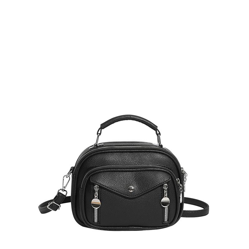 2026 New Women's Small Bag Spring Summer Versatile Multi - pocket Soft Leather Large Capacity Shoulder Crossbody Bag