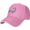 Vibrant Watercolor Scorpion Baseball Cap Polyester Sun Hat Casual Adjustable Trucker Cap for Adults