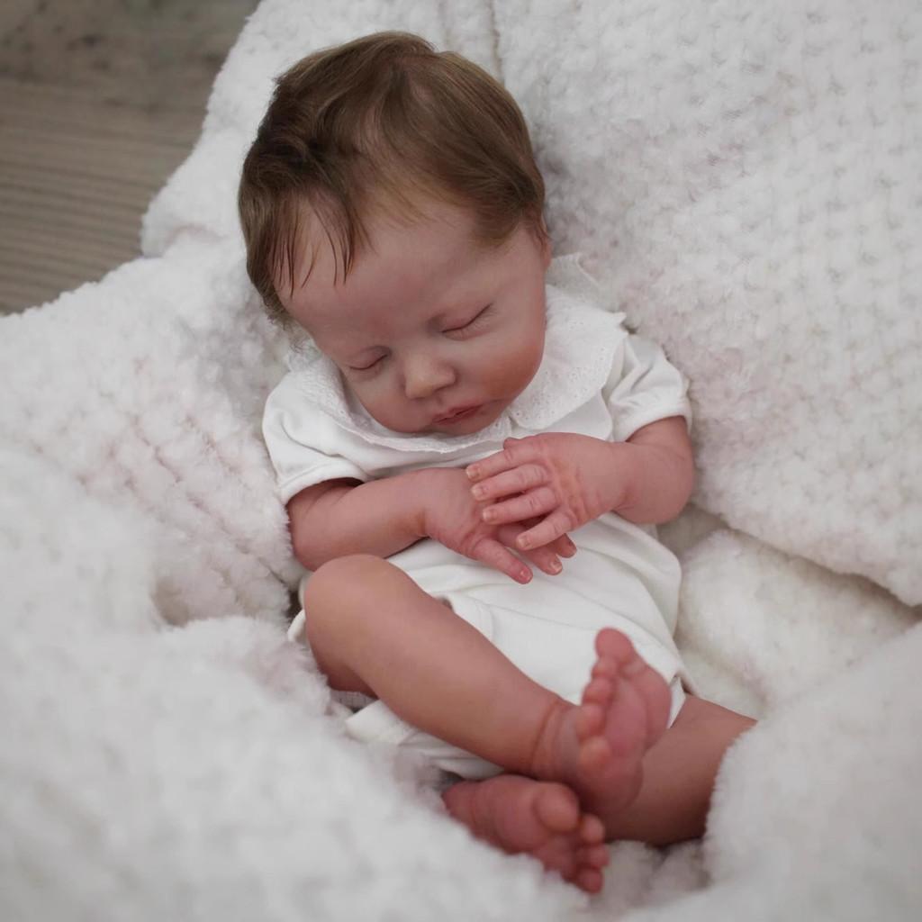 Silicone Reborn Doll 45cm Handmade 3d Skin For Collectors And Gift Enthusiasts