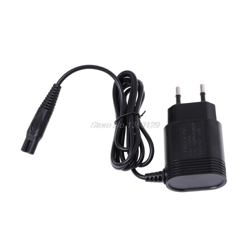 2-Prong Charger EU Plug Power Adapter Electric Shaver Charger for PHILIPS Shavers HQ8505/6070/6075/6090 O06 dropship