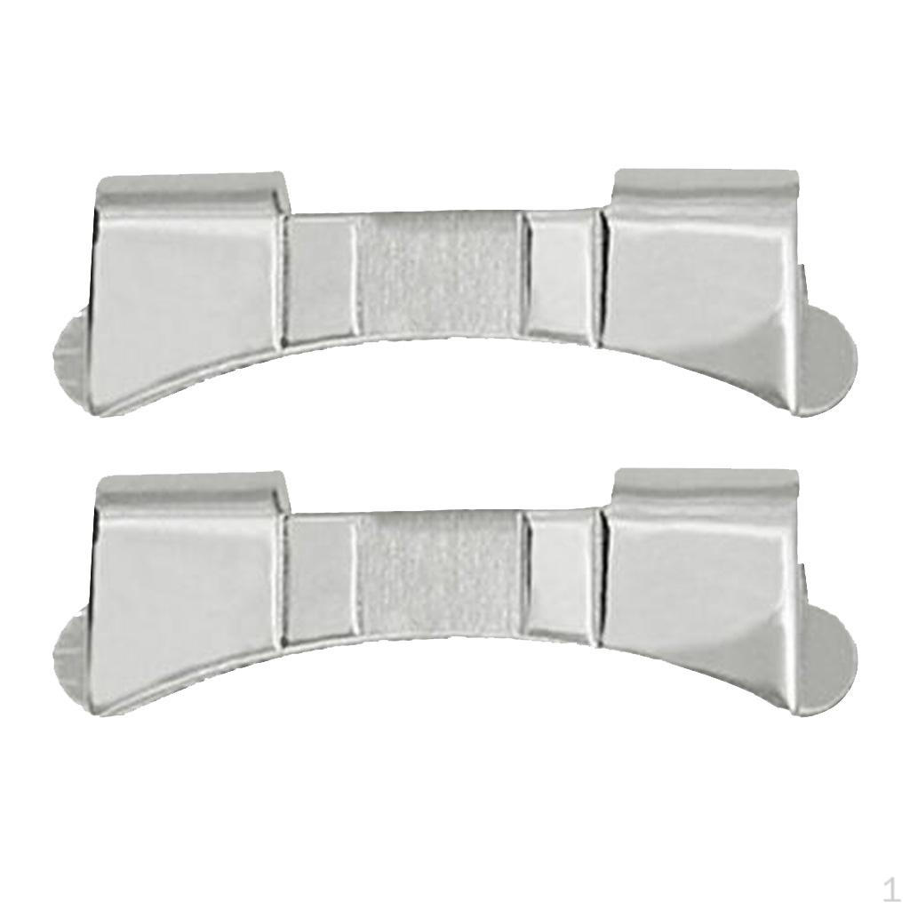 

Детали наручных часов из нержавеющей стали с изогнутым ремешком диаметром 19–24 мм