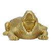 DECORAZIONE STATUETTA COCCODRILLO Victor oro 39cm