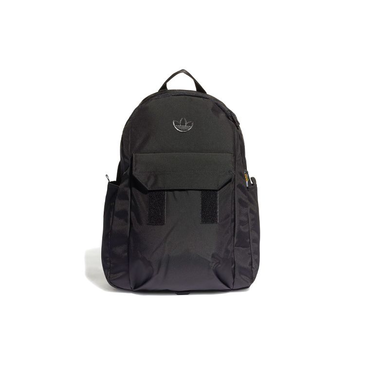 Adidas Originals Adicolor Contempo Zipper Nylon Backpack Unisex Backpacks Black HL6694 Pure Black