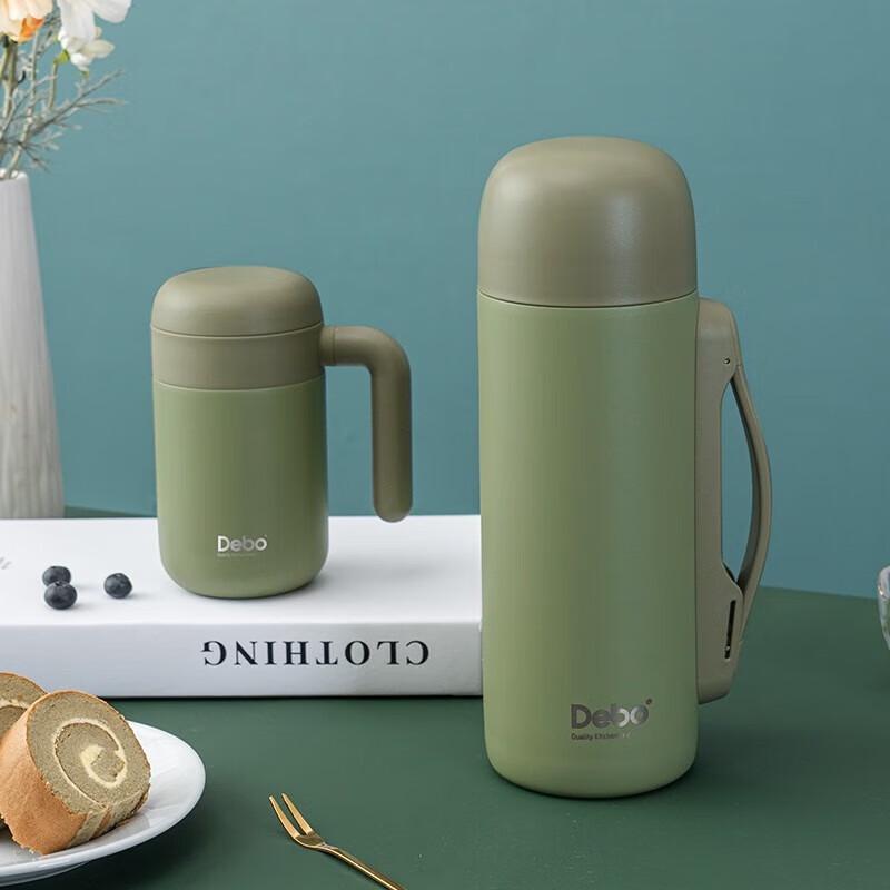 Debo Maria DEP-814 Stainless Steel Thermos Set