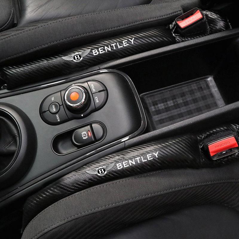 1Pcs Car Seat Gap Filler Side Seam Plug Soft Leak-Proof Strip Accessory For Bentley Flying Spur Continental GT Bentayga Mulsanne
