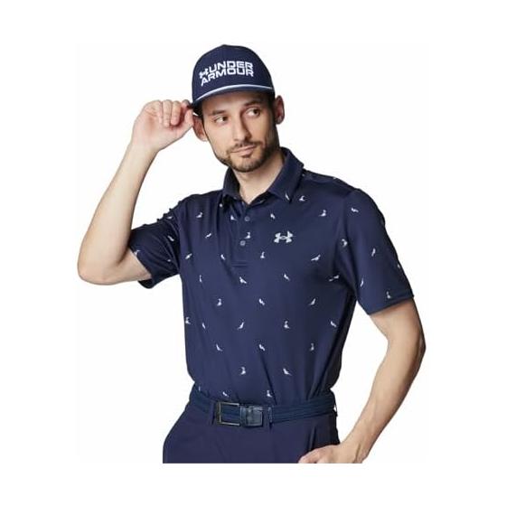 Under Armor Golf Polo Shirt UA Playoffs 3.0 Print Polo Men s
