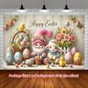 2D flat banner  1 Easter gnome background  multi-purpose banner suitable for weddings  birthdays  anniversaries