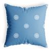 Blue and White Porcelain Style Pillow Cover Retro Home Bedside Wooden Sofa Pillow Cover Cotton Linen Polyester Living Room Chair Cover