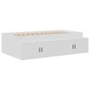 VidaXL White Storage Bed Frames 90x190 Cm 3335205