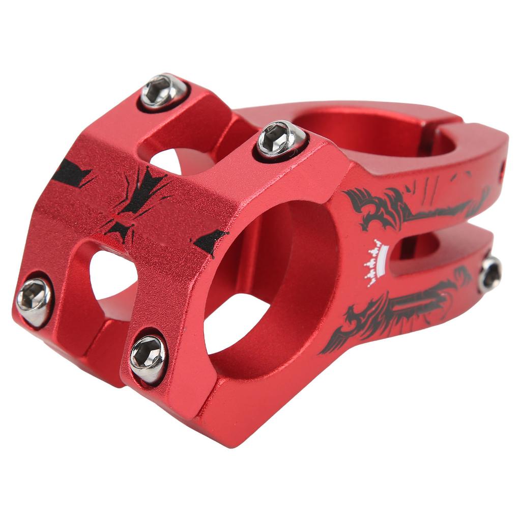 Mountain Bike Stem Lightweight Aluminum Alloy Hollow 31.8mm Curved Knife Marking Short Handlebar