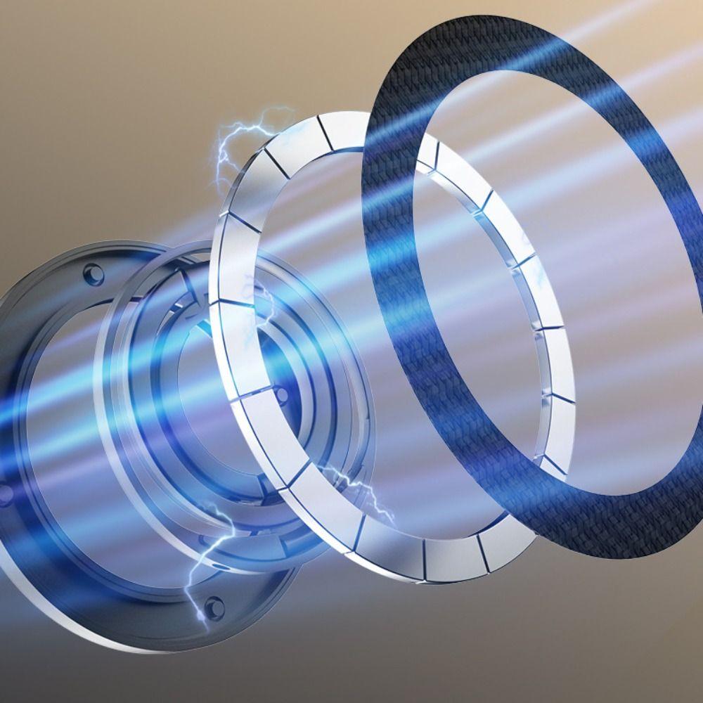 Für MagSafe Handy Fingerringhalter Starke Adsorption Magnetischer Handy Ständer Tragbare Halterung