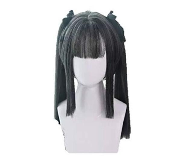 

парик с и прямыми Идеально для и Включает парик и пепельно-русые хвостики. Натуральный, гладкий, блестящий, принцесса, парик. В стиле Харадзюку.