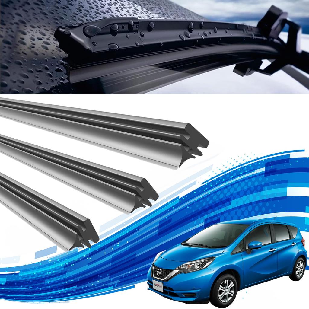 Nissan Notebook Replacement Rubber Compatible Size Genuine Replacement Set Natural Rubber Driver Passenger Rear