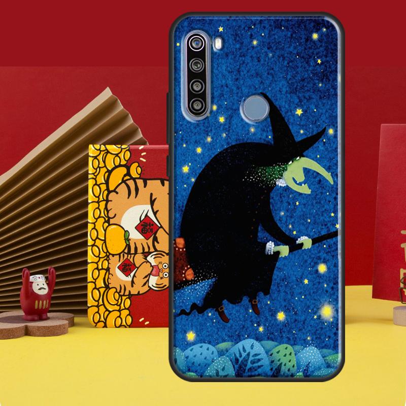 Halloween Böse Hexe Hülle Für Redmi Note 12 10 8 9 11 Pro Hülle Für Redmi Note 12S 11S 10S 9S 8T 9C 10C 12C Hülle