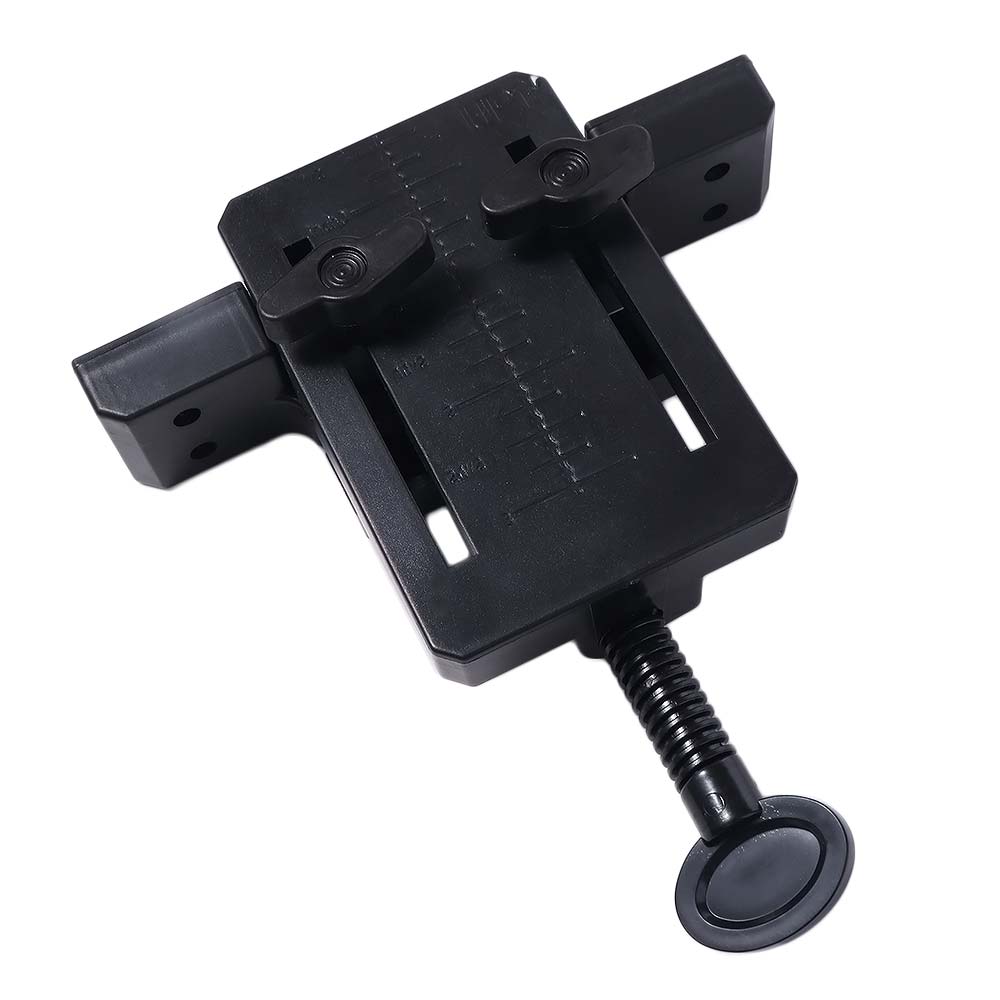 Mit verstellbarem Griff Schranktürmontagevorrichtung Verschleißfest Arbeitssparend Schranktürinstallationspositionierer Einfache Klemmung