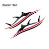 2pcs/set Fish Stripes Style Car Decals for Vehicle Car Boat RV Campervan Caravan Motorhome Window Decorate Waterproof Vinyl