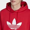 Adidas Originals Loose Hoodie With Logo Print Men Tops Red IM4497