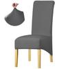 Cover For Sloping Chair Xxl Smooth Dark Gray