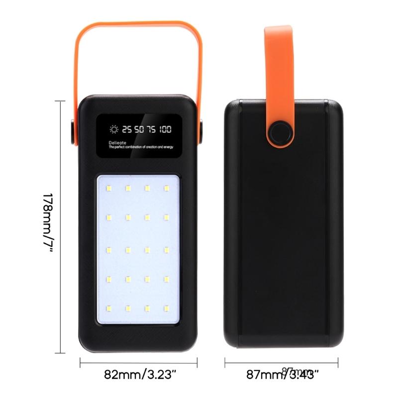 DIY 28 X 18650 PD QC3.0 USB 10W 22.5W Battery Storage Box Fast Wireless Charging Power Bank Case 18650 Battery Holder