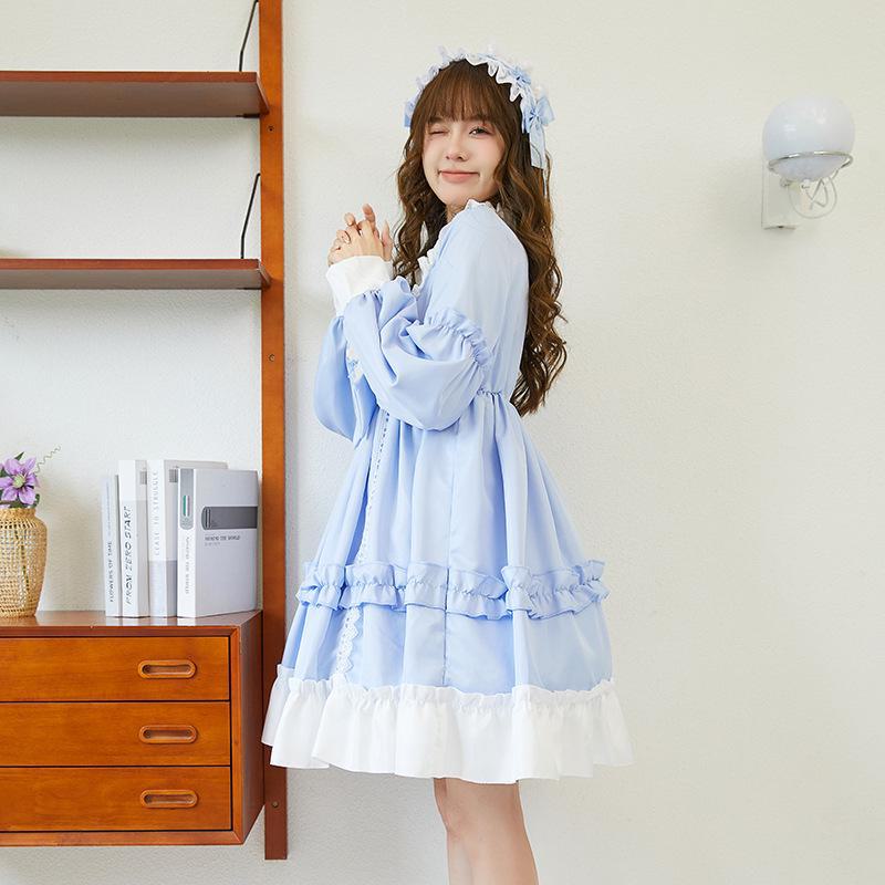 Spring Lolita Skirt Set: Cute Japanese Soft Girl Princess Dress for Daily Wear