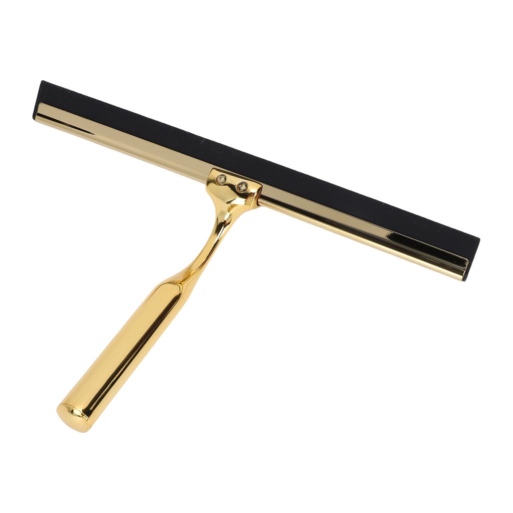 Stainless Steel Squeegee All Purpose Shower Window Squeegee with Hook for Household Easy Cleaning