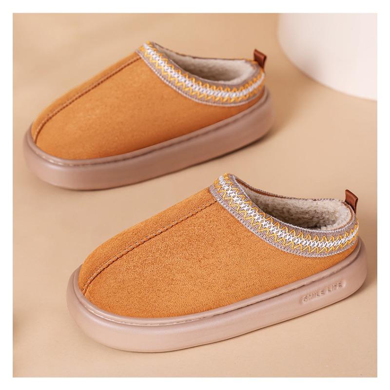 Fashion New Women's Cotton Shoes with Winter Plush Thickened Large Size Cold Resistant Warm   Fashionable Versatile Comfortable