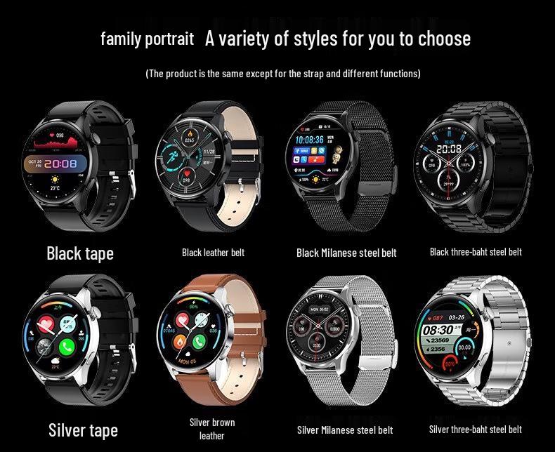 Smartwatch Watch5 Sport: Multifunctional OLED HD Screen with Bluetooth