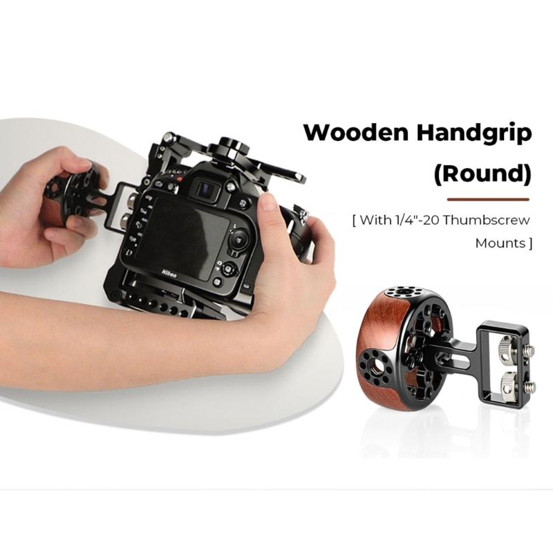 Ergonomic Camera Wheel Side Handle With Construction And Improved Comfort For Prolonged Shoots