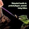 2Pcs 27CM Lizard Feeding Tweezers Stainless Steel Reptile Feeding Tongs  Terrarium Tank