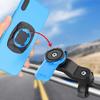 Držák telefonu na motocykl, kolo, protiskluzový, absorbující otřesy, stojan na telefon, otočný o 360°, protinárazové, bezpečnostní držáky na telefon na řídítka